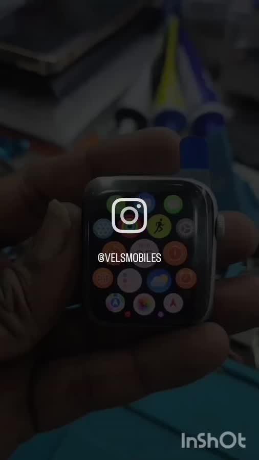 iPhone display repair on the bench at Vels Mobiles, Kolathur